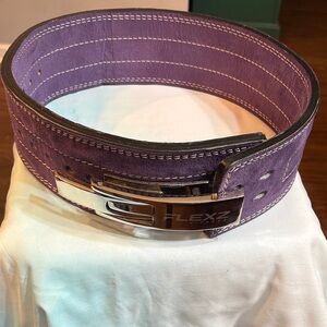 Purple weight lifting Belt